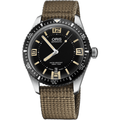 Oris Divers Sixty-Five 40 Stainless Steel / Black / Textile 01 733 7707 4064-07 5 20 22