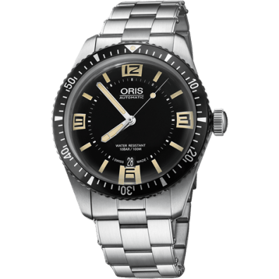 Oris Divers Sixty-Five 40 Stainless Steel / Black / Bracelet 01 733 7707 4064-07 8 20 18