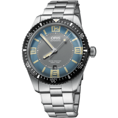 Oris Divers Sixty-Five 40 Stainless Steel / Deauville Blue / Bracelet 01 733 7707 4065-07 8 20 18