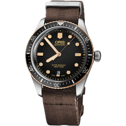 Oris Divers Sixty-Five 40 Stainless Steel / Bronze / Black / Nato 01 733 7707 4354-07 5 20 30