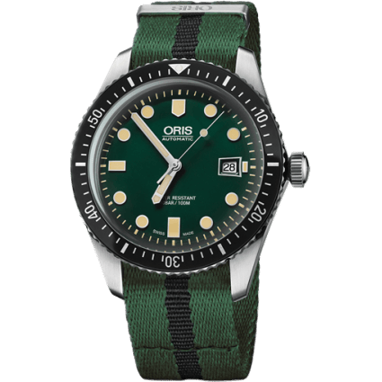 Oris Divers Sixty-Five 42 Stainless Steel / Green / NATO 01 733 7720 4057-07 5 21 25FC