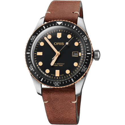 Oris Divers Sixty-Five 42 Stainless Steel / Bronze / Black / Calf 01 733 7720 4354-07 5 21 45