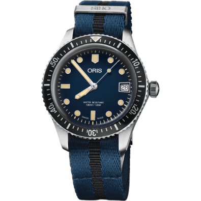 Divers Sixty-Five 36 Stainless Steel / Blue / NATO