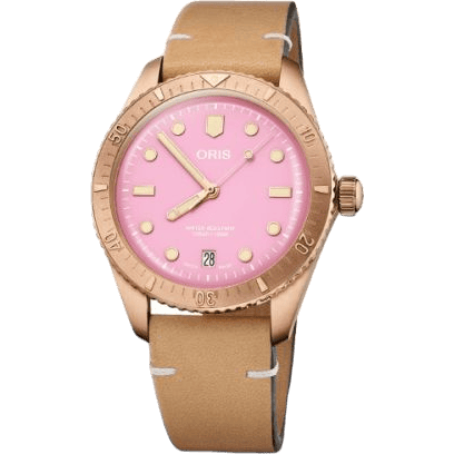 Divers Sixty-Five 38 Cotton Candy Lipstick Pink / Calf