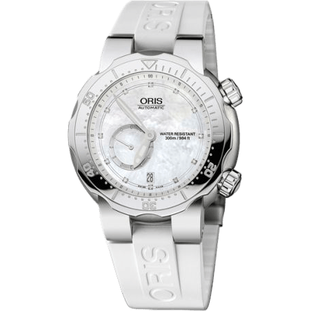 Divers Titan Small Second - Date 44 Stainless Steel / MOP / Rubber
