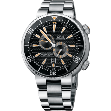 Regulateur Der Meistertaucher Titanium / Black / Bracelet