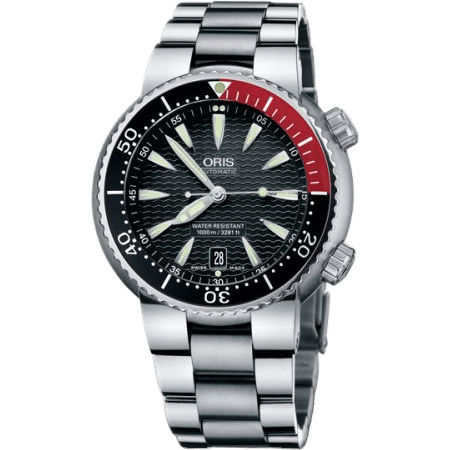 Divers Date Titanium / Black / Bracelet