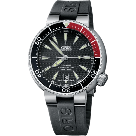 Divers Date Titanium / Black / Rubber