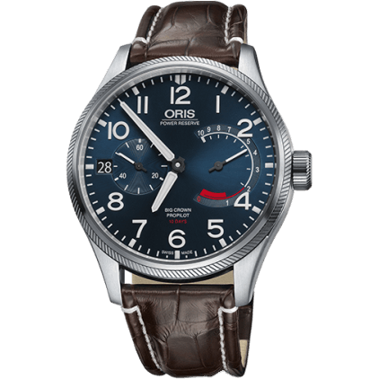 Big Crown ProPilot Calibre 111 Stainless Steel / Blue / Alligator