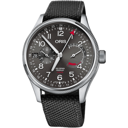 Big Crown ProPilot Calibre 114 Stainless Steel / Grey / Textile