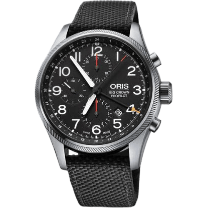 Big Crown ProPilot Chronograph GMT Stainless Steel / Black