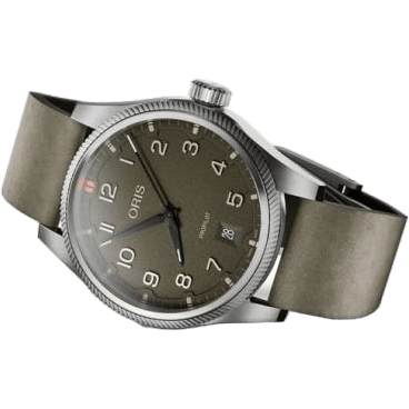 Oris Big Crown ProPilot Date Stainless Steel / Moss / Strap 01 733 7805 4167-07 6 20 16LC
