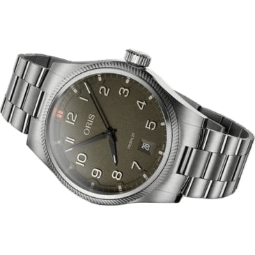 Oris Big Crown ProPilot Date Stainless Steel / Moss / Bracelet 01 733 7805 4167-07 8 20 04LC