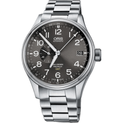 Big Crown ProPilot GMT Stainless Steel / Grey / Bracelet