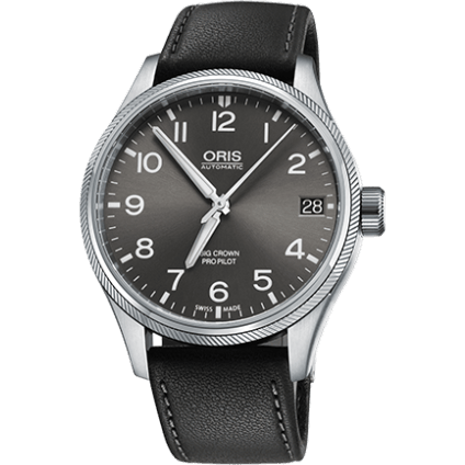 Big Crown ProPilot Big Date Stainless Steel / Grey