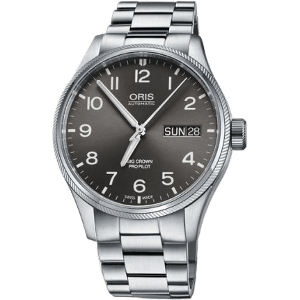 Big Crown ProPilot Big Day Date Stainless Steel / Grey / Bracelet