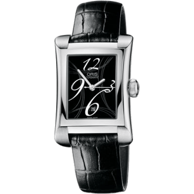 Rectangular Date 25.9 Stainless Steel / Black
