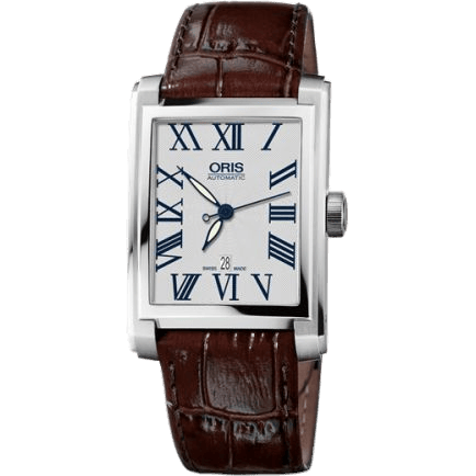 Rectangular Date 30 Stainless Steel / Silver - Roman