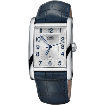 Rectangular Date 30 Stainless Steel / Silver - Arabic