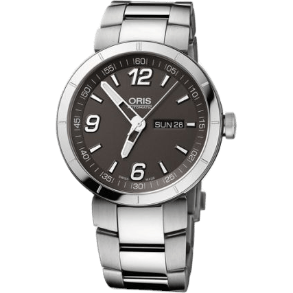 TT1 Day Date Stainless Steel / Grey / Bracelet