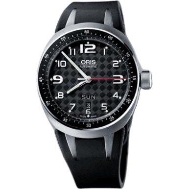 TT3 Day Date Titanium / Black / Rubber