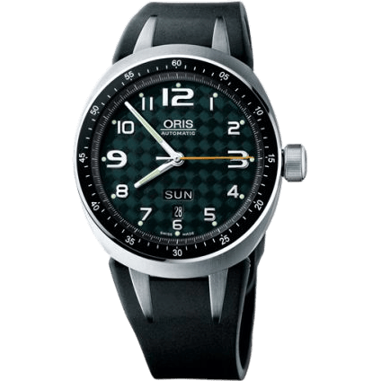 TT3 Day Date Titanium / Green / Rubber