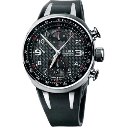 TT3 Chronograph Titanium / Black / Rubber