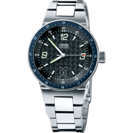WilliamsF1 Team Day Date 42 Stainless Steel / Black / Bracelet