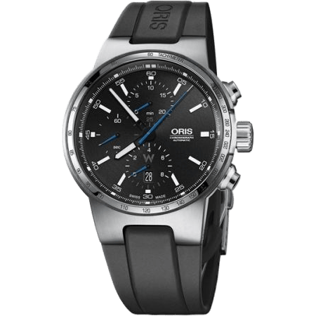 Williams Chronograph Stainless Steel / Black / Rubber