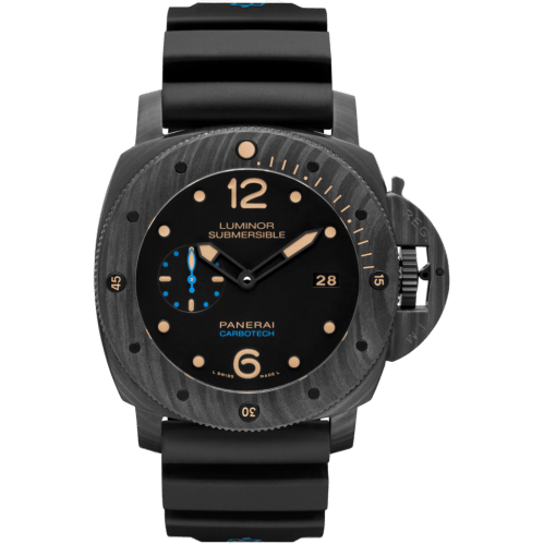 Luminor Submersible 47 3 Days Automatic Carbotech / Black