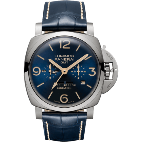 Luminor 1950 47 Equation Of Time 8 Days Titanium / Blue