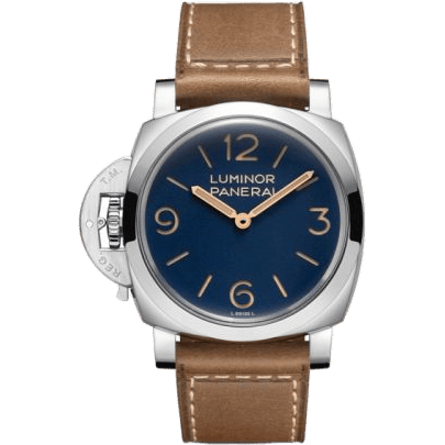 Luminor 44 Destro Stainless Steel / Blue