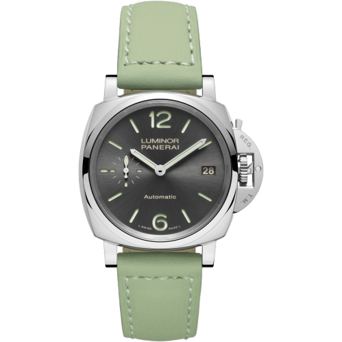 Luminor Due 38 Automatic Stainless Steel / Grey