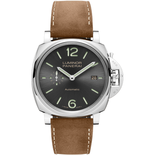 Luminor Due 42 3 Days Date Stainless Steel / Grey