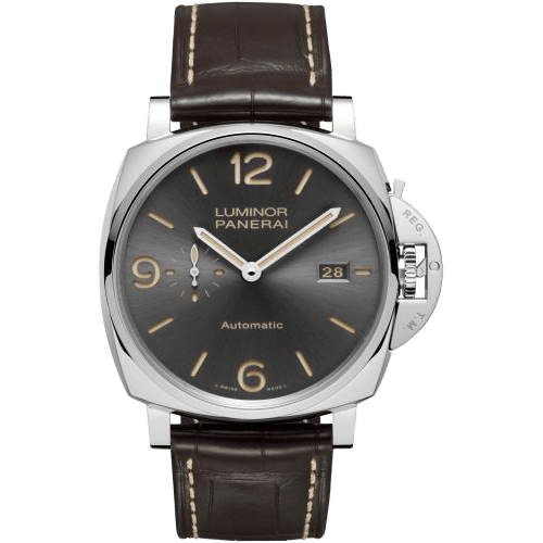 Luminor Due 45 3 Days Automatic Date Stainless Steel / Grey