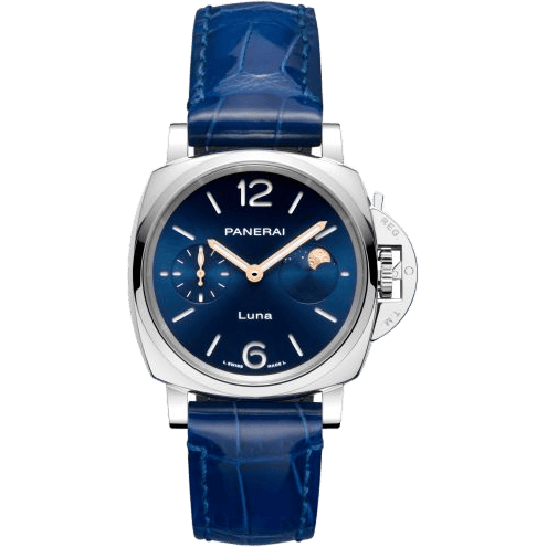 Luminor Due Luna Automatic Stainless Steel / Blue