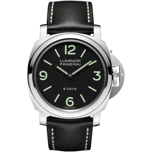 Luminor Base 44 8 Days Stainless Steel / Black
