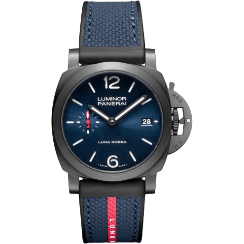 Panerai Luminor Marina Quaranta Steel DLC Luna Rossa PAM01408