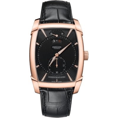 Kalpa Hebdomadaire Rose Gold / Black / Alligator