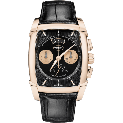 Parmigiani Fleurier Kalpa Chronor Rose Gold / Black / Alligator PFH187-1001400-HA1442