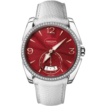 Parmigiani Fleurier Tonda Metropolitaine Stainless Steel / Amarante / Diamond PFC273-0060900-HE242