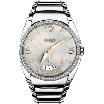 Parmigiani Fleurier Tonda Metropolitaine Stainless Steel / MOP / Diamond / Bracelet PFC273-0063300-B00002