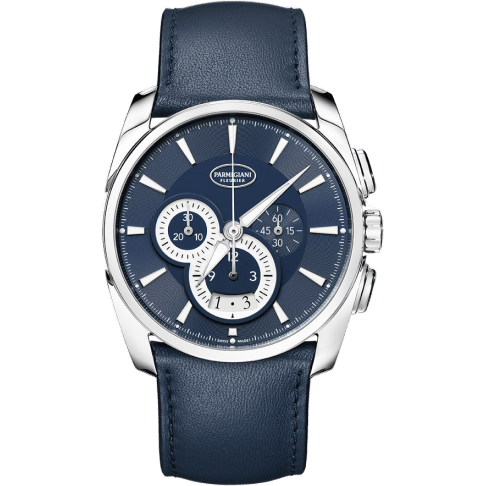 Parmigiani Fleurier Tonda Metrographe Stainless Steel / Blue Abyss / Strap PFC274-0000600-HC3142