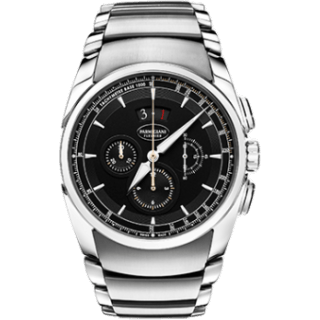 Parmigiani Fleurier Tonda Metrographe Stainless Steel / Black / Bracelet PFC274-0001404-B33002