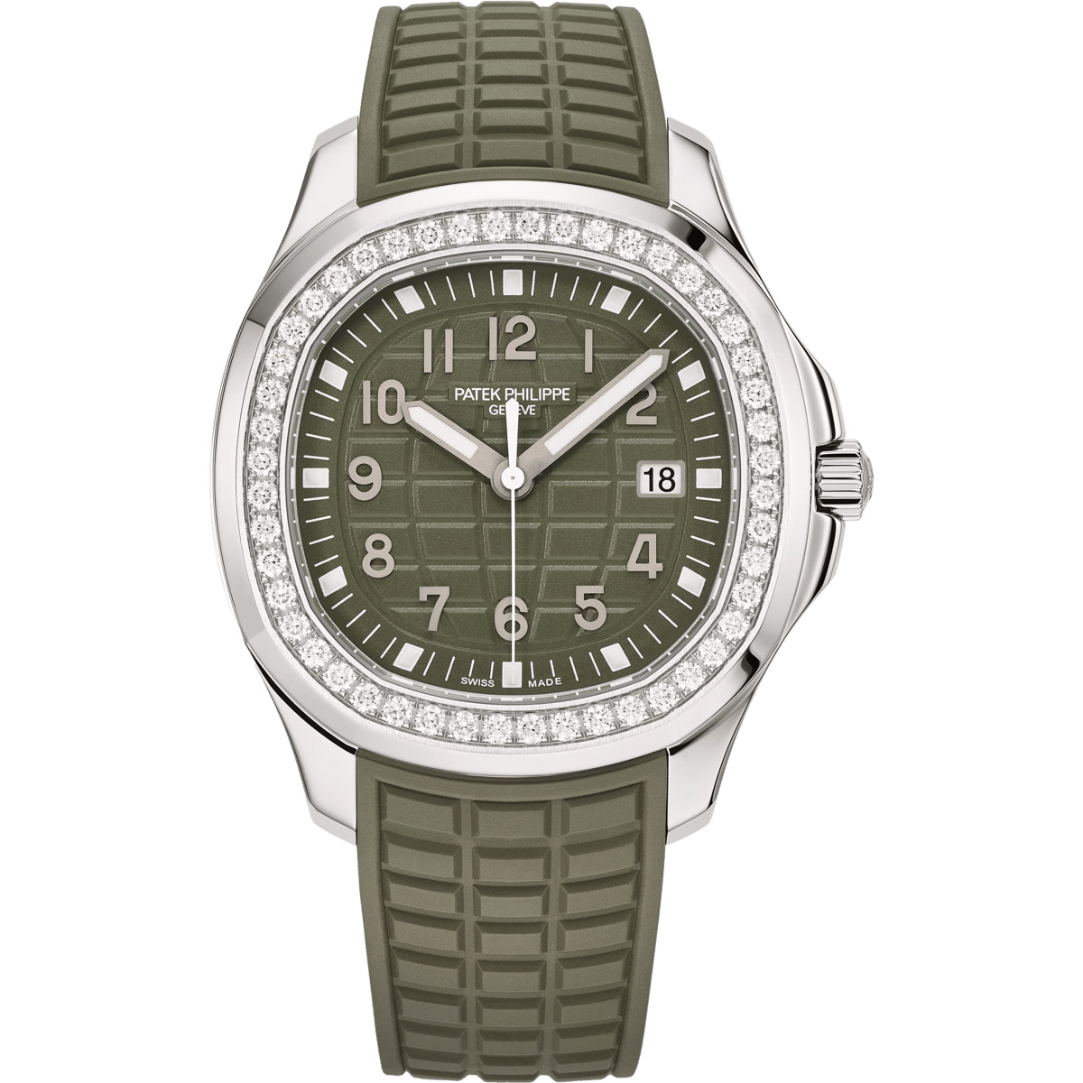 Patek Philippe Aquanaut Luce Quartz Stainless Steel / Khaki 5267/200A-011