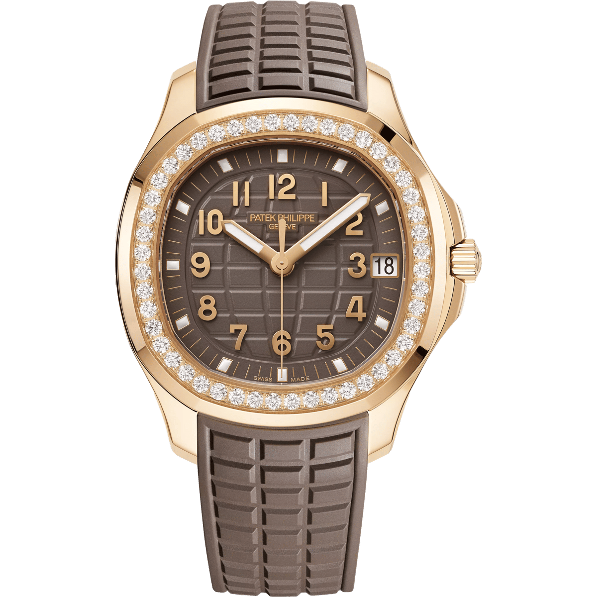 Patek Philippe Aquanaut Luce Self-Winding Rose Gold / Taupe 5268/200R-010