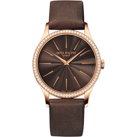 Calatrava 4897 Rose Gold / Chocolate Brown
