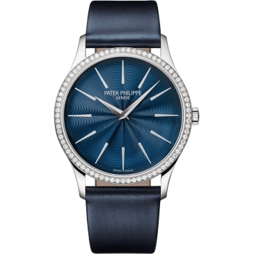 Calatrava 4997 White Gold / Blue