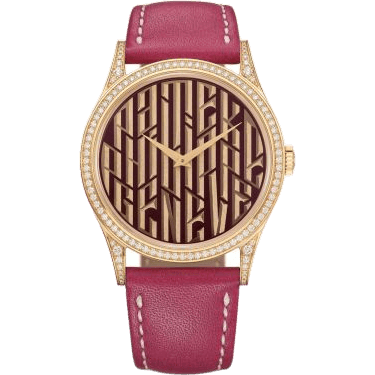 Calatrava 5077 Rose Gold / Pink Typography