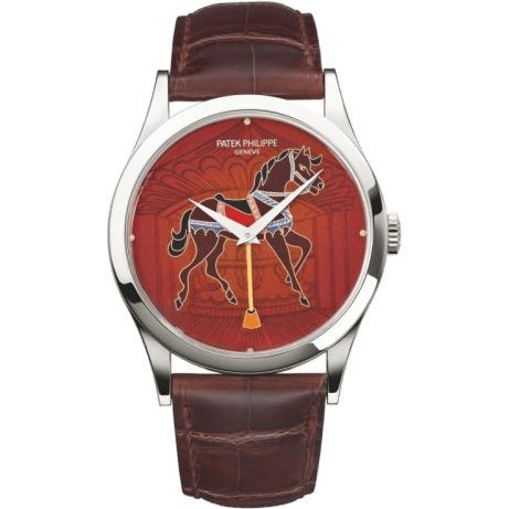 Calatrava 5077 Carousel Red